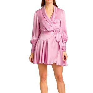 Beautiful Silk Wrap Minidress by Zimmerman